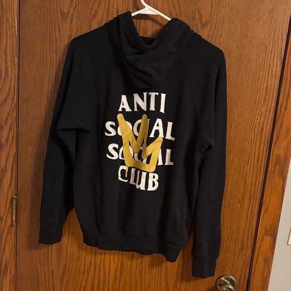 Anti Social Social Club Tops - Anti Social Social Club Black Hoodie